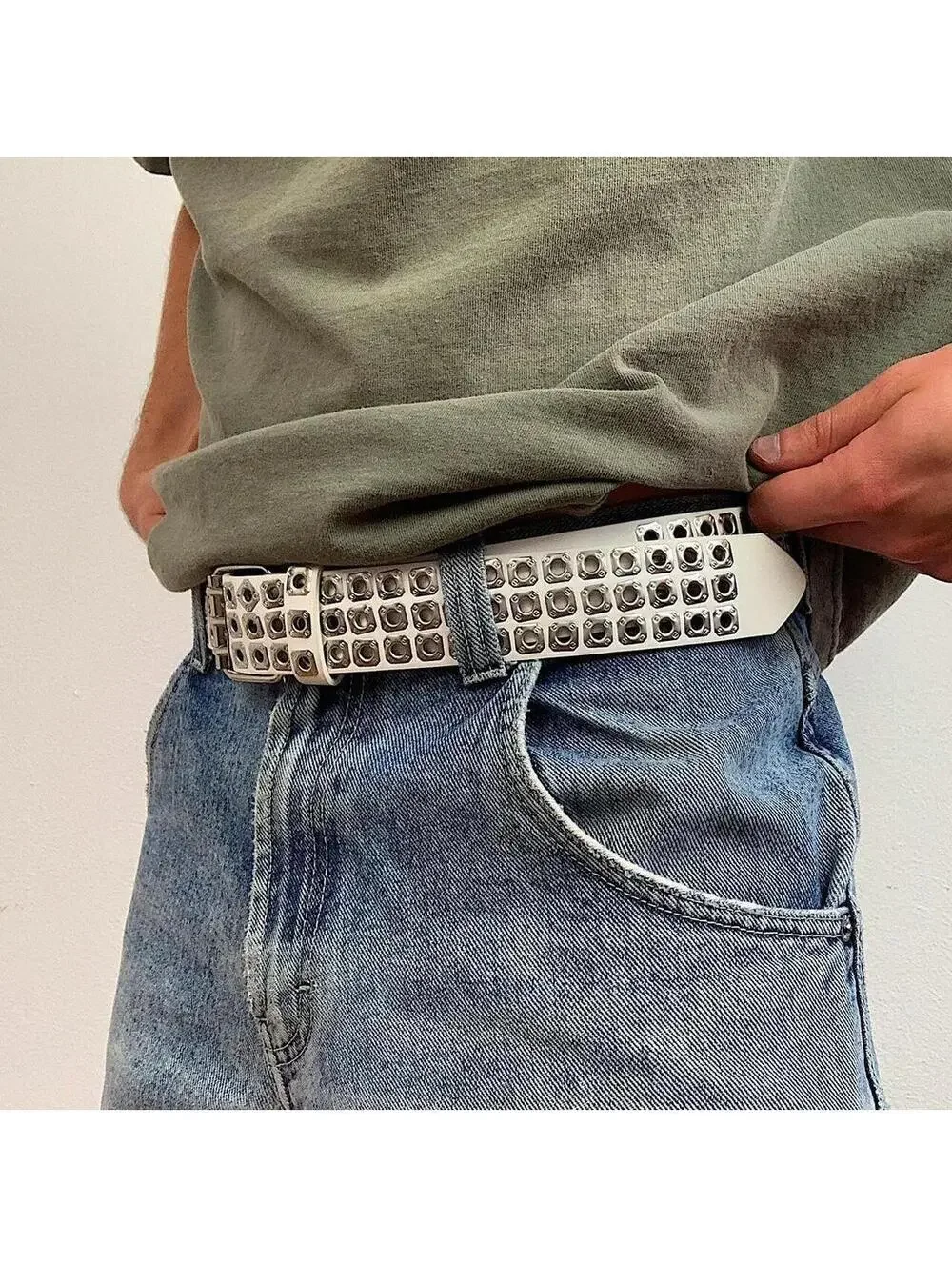 Y2K Cyber Belt 42 Inch Unisex